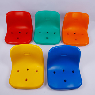 加厚中空吹塑凳面看台座椅塑料看台椅面体育馆运动场观众席椅子