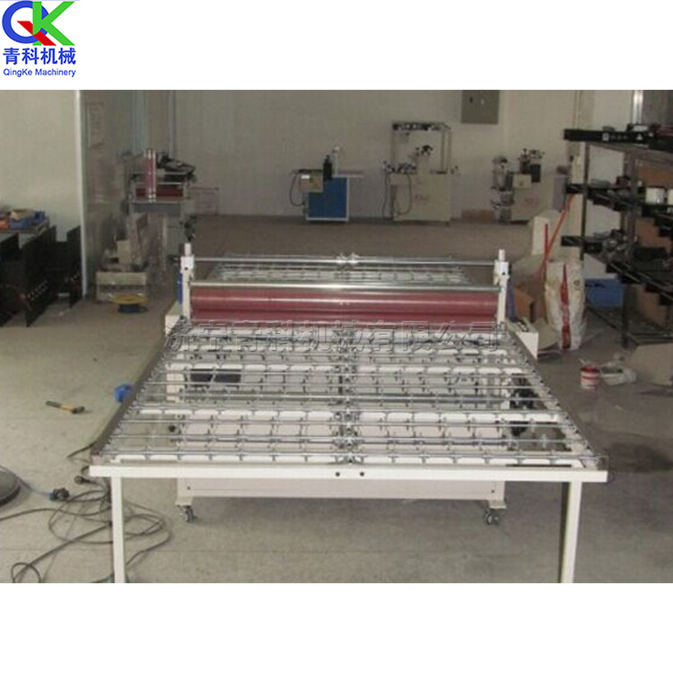 板材亚克力贴合机 双面加温铝基板覆膜机 履带式卷对卷收料覆膜机