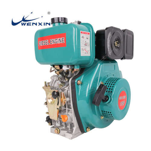 178F diesel engine 柴油动力小型农用单缸7HP汽油发动机柴油机