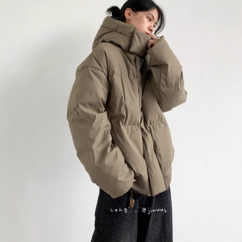 羽绒服男款2025冬季新款美式潮牌加厚保暖高级感宽松休闲棉服外套