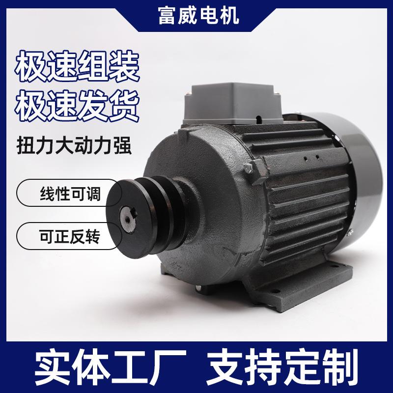 YS90L-4B3软冰机用电机三相异步电动机900W大功率皮带轮卧式电机