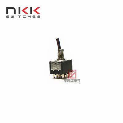 日本NKK 日开 M-2032 MN32SS4W01 9脚2档 摇头 钮子开关