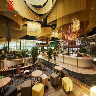 金属垂帘铝质金属门帘装饰网帘展厅装饰帘吊顶餐厅