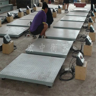 1m电子秤 电子地磅面板5mm厚地磅1吨2吨3吨尺寸0.6m 0.8m