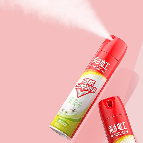 彩虹杀虫气雾剂600ml茉莉清香2瓶装5212B-2