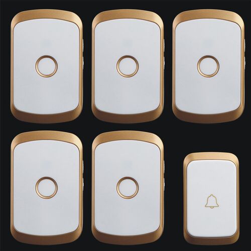 无线门铃 一拖四 一拖五 一拖六 家用遥控门铃 足浴棋牌室提醒器