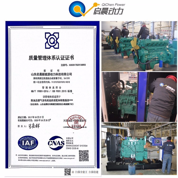 80千瓦沼气发电机组天然气发电机组24小时运行足功率纯铜无刷电机