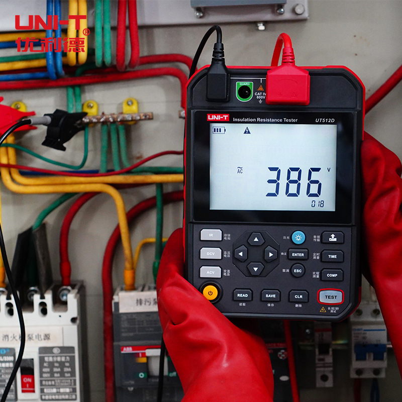 优利德UT511/UT512/UT513A/UT512D高压绝缘电阻测试仪数字兆欧表