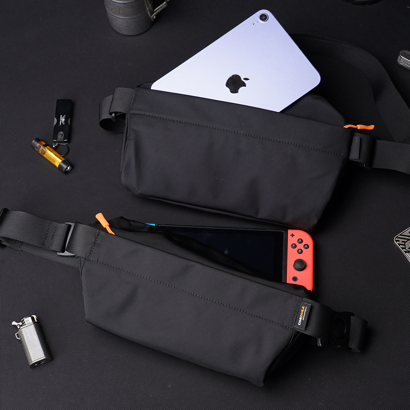 DOOMGEAR重力压缩腰包4L6L通勤胸包休闲斜挎包男单肩防水包,箱包皮具/热销女包/男包,胸包,淘宝优惠券,粉丝福利购,淘宝优惠卷