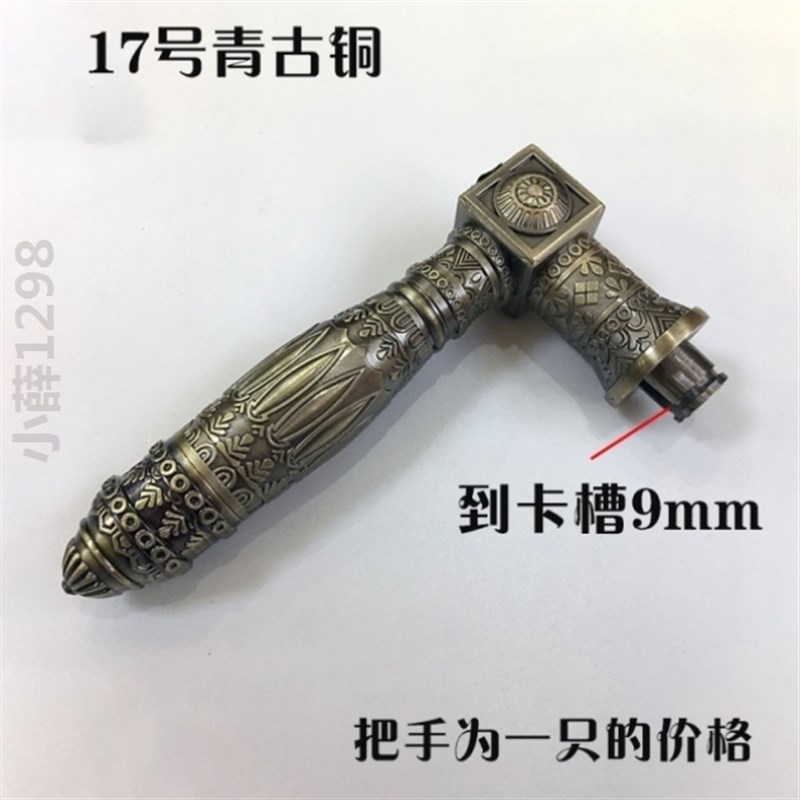 门锁把手配件手柄卧室房门锁件门把手拉手入户进户门大门新款木门