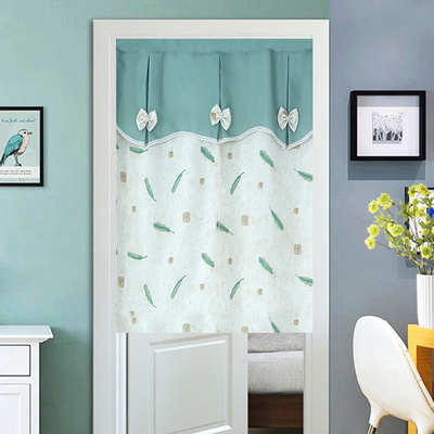 门帘隔断帘免打孔夏季防蚊厨房卫生间卧室防窥家用遮挡帘子魔术贴