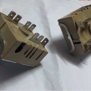 电陶炉配件控制开关 带杆电陶炉旋扭能量开关 档位调节器单圈双圈