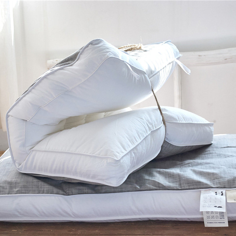 亚麻荞麦枕芯透气柔软枕头学生宿舍单人枕头芯48*74cm床上用品