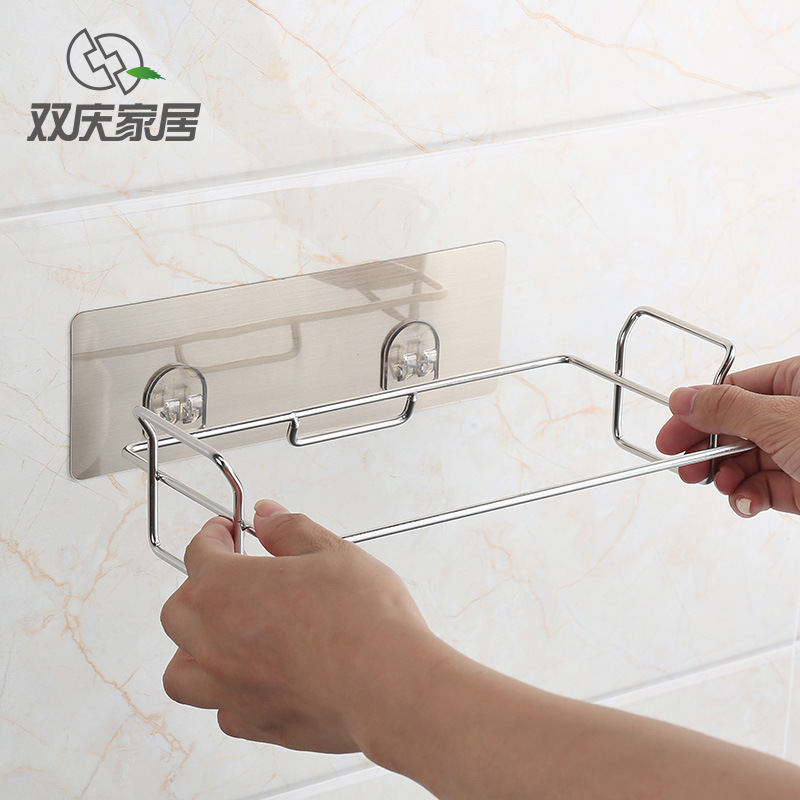 厨房垃圾袋架子挂式吸盘式挂墙垃圾桶卫生间挂墙壁磁吸式粘贴