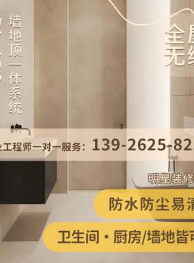 卫生间微水泥墙地一体涂料艺术漆外墙侘寂风墙面厨房地面施工材料