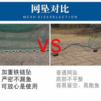 拉网拖网清塘网尼龙拉网拦污鱼苗网围网隔断足球网海洋拦网足球场