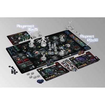 【安妮桌游】桌游 复仇女神号 牌垫   boardgame Nemesis playmat