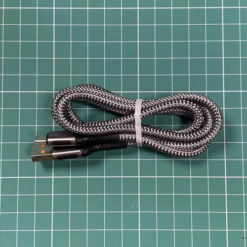 micro usb数据线5v2a电源线尼龙编制织铝合金壳适用泰坦2Titan Tw