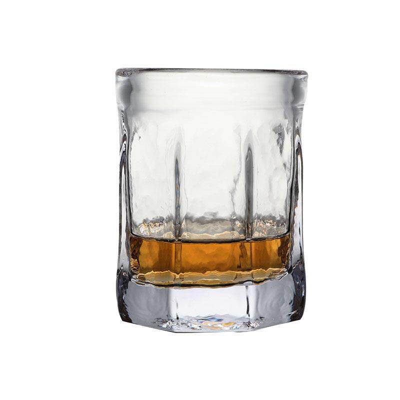 出口日本手作/西山芳浩复刻八角杯子/中古美式脏咖啡杯 DIRTY酒杯