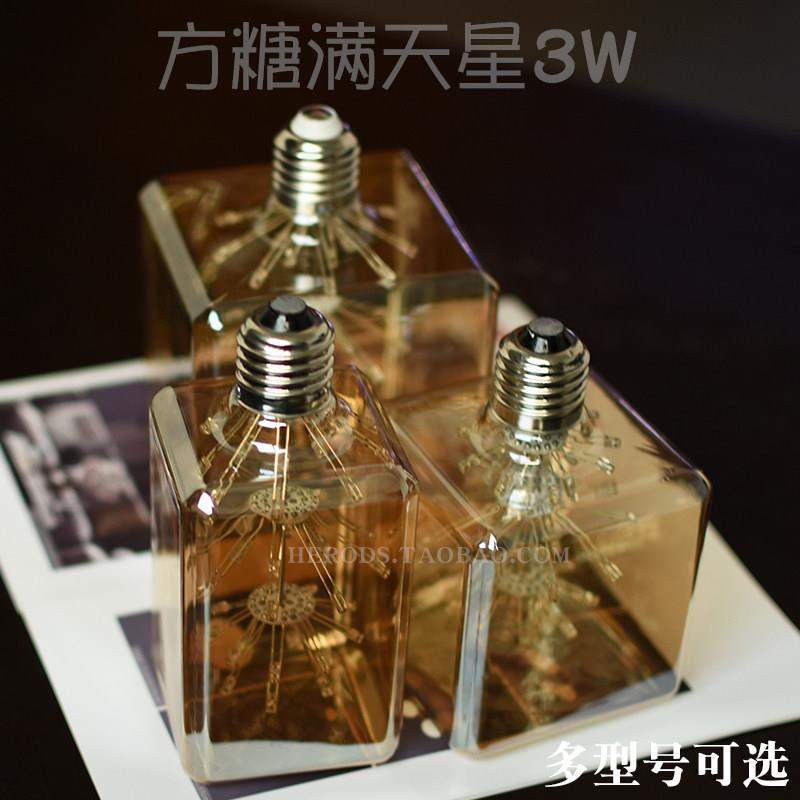 爱迪生复古吊灯圣诞婚礼装饰光源灯泡E27大螺口浪漫树枝户外照明