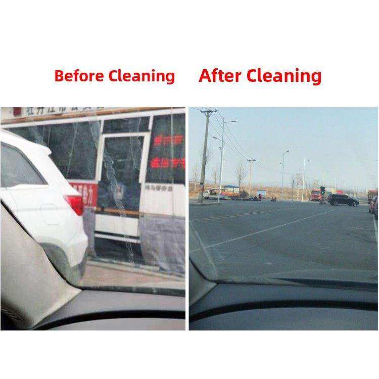 汽车前挡玻璃专用水渍水印空调水垢强力去除剂油膜清洗去污清洁剂