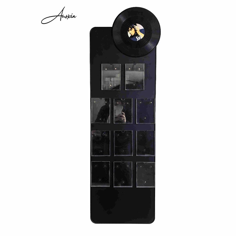 磁吸diy照片隐藏式推拉全身镜黑板隐形穿衣镜冰箱贴暗藏镜子超薄