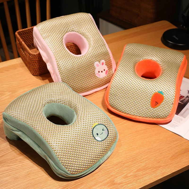 凉席趴睡枕办公室午睡小枕头小学生教室休神器儿童睡觉抱枕女实用