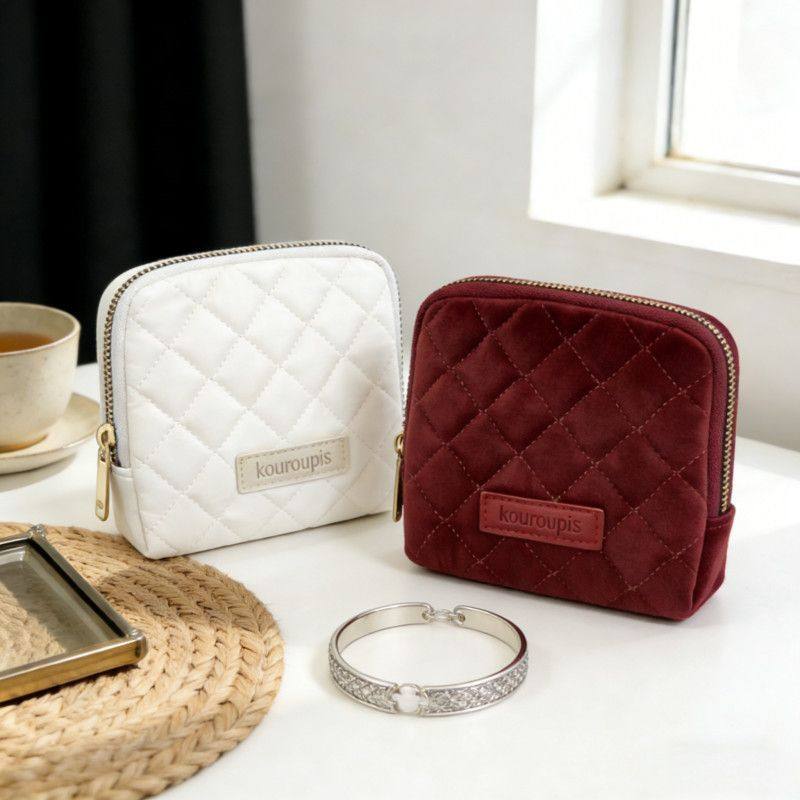 新品丝绒便携收纳包珠宝首饰盒手镯耳钉戒子项链时尚潮流礼物,收纳整理,首饰盒,淘宝优惠券,粉丝福利购,淘宝优惠卷