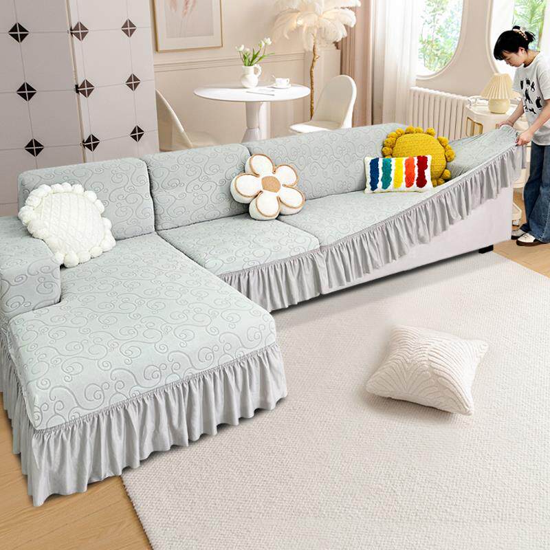 弹力加厚三座一贵妃沙发套罩新款组合套装全包万能沙发垫四季通用