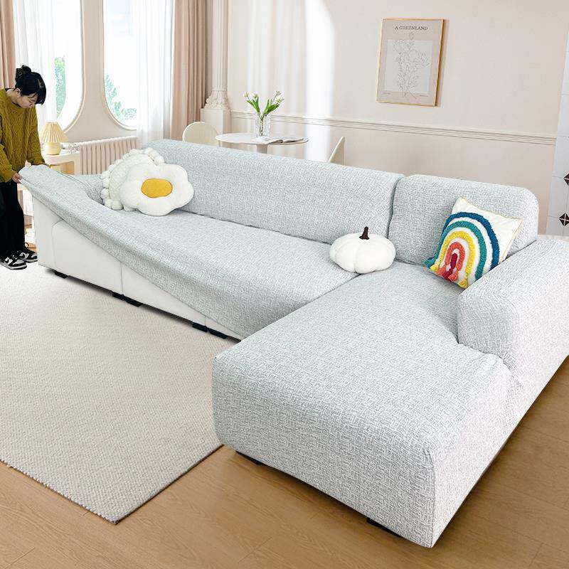 防猫抓三座一贵妃沙发套罩新款专用保护套四季通用全包卍能沙发垫