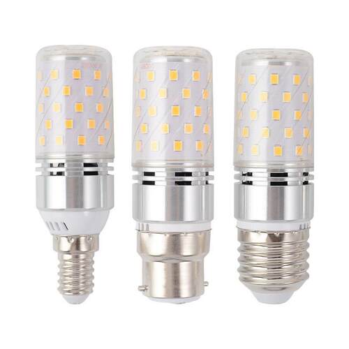 Led灯泡节能灯E14小螺旋E27玉米灯家用照明超亮吊灯光源三色调光