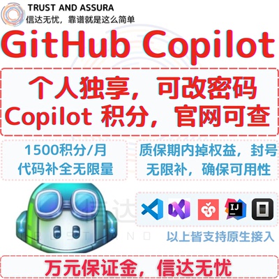 githubcopilot稳定成品即刻用