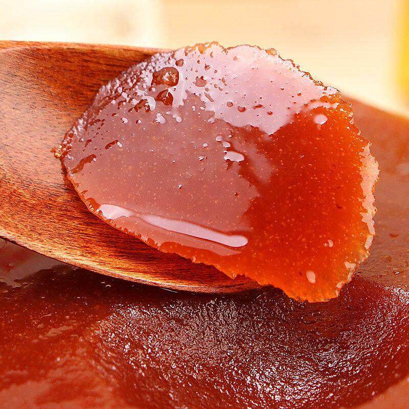 绿福园大块山楂糕山楂膏 莲子粥 炒酸奶专用山楂糕山楂块450g包邮