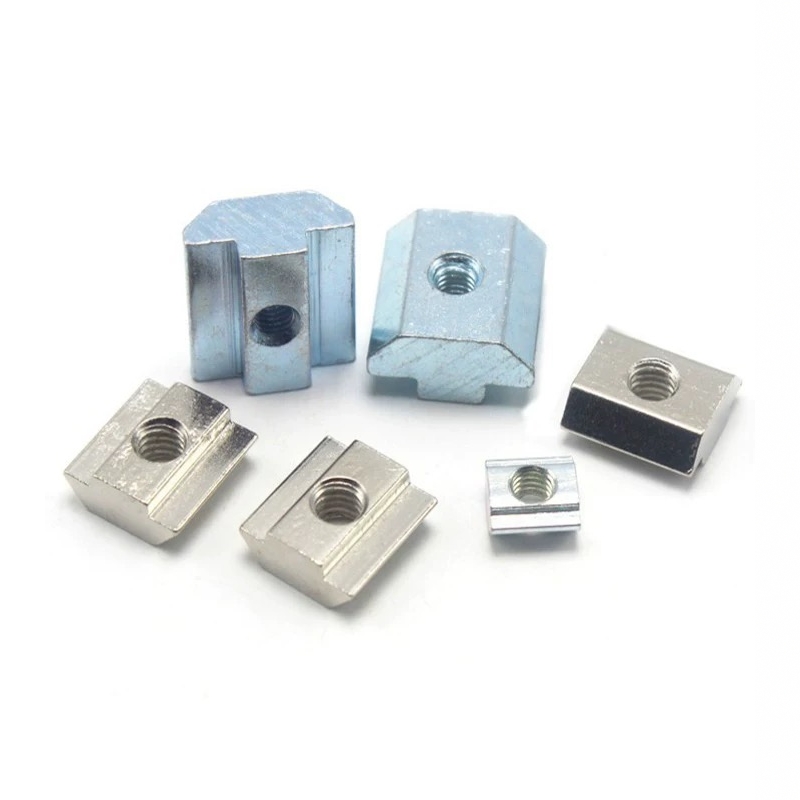 AHN21-206/308/408/4M010-UYLM3/M4/M5M6/8/M10 铝材/方型滑型块