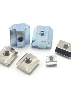 AHN21-206/308/408/4M010-UYLM3/M4/M5M6/8/M10 铝材/方型滑型块