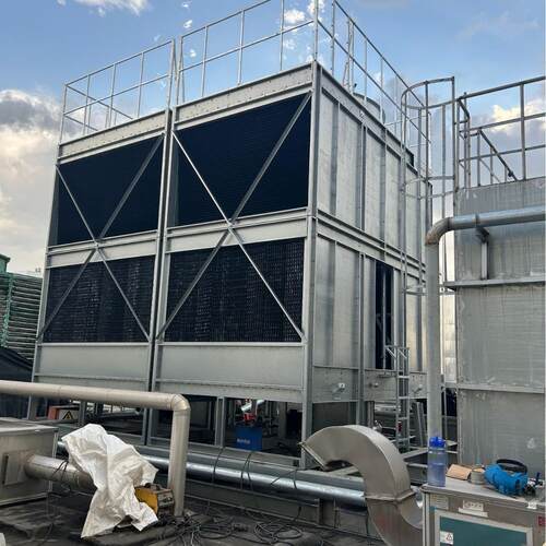 工闭冷却塔厂家高效制冷节能冷却统凉水塔换热小RIQ型系业散式热