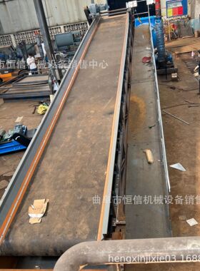 1.4m带宽泥沙泥渣皮带输送机zcjb 矿用槽型托辊皮带输送机 多用途