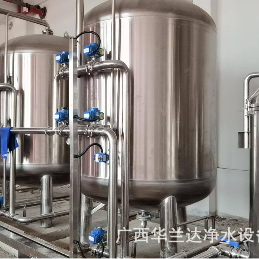 石英砂过滤器多介质过滤器锰砂活性炭浅层砂井水全自动过滤罐缸