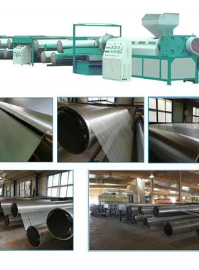 厂家直销高速塑料扁丝拉丝机收卷机遮阳网防尘网编织袋生产设备