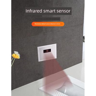 TSTS拓托全自动暗装感应大便器明装智能厕所冲水感应器感应面板