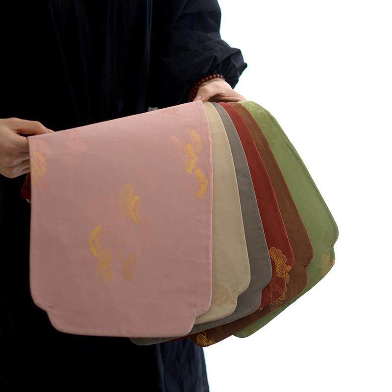 谈得来伊人谁与双层亮金松鹤云头茶席中式禅意布艺餐桌垫复古桌垫,餐饮具,茶道/零配,淘宝优惠券,粉丝福利购,淘宝优惠卷