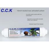 台湾进口Cck净水器过滤器Ro纯水机小型T33后置活性炭芯 去除余氯