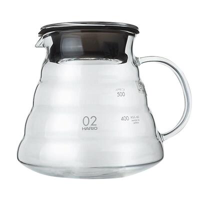 【自营】HARIO玻璃手冲壶家用分享壶云朵壶滴滤式下壶咖啡600ml