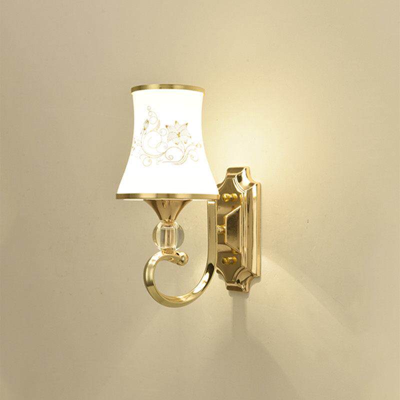 轻奢极简壁灯卧室床头书房餐厅客厅电视背景墙壁楼梯过道金色灯具