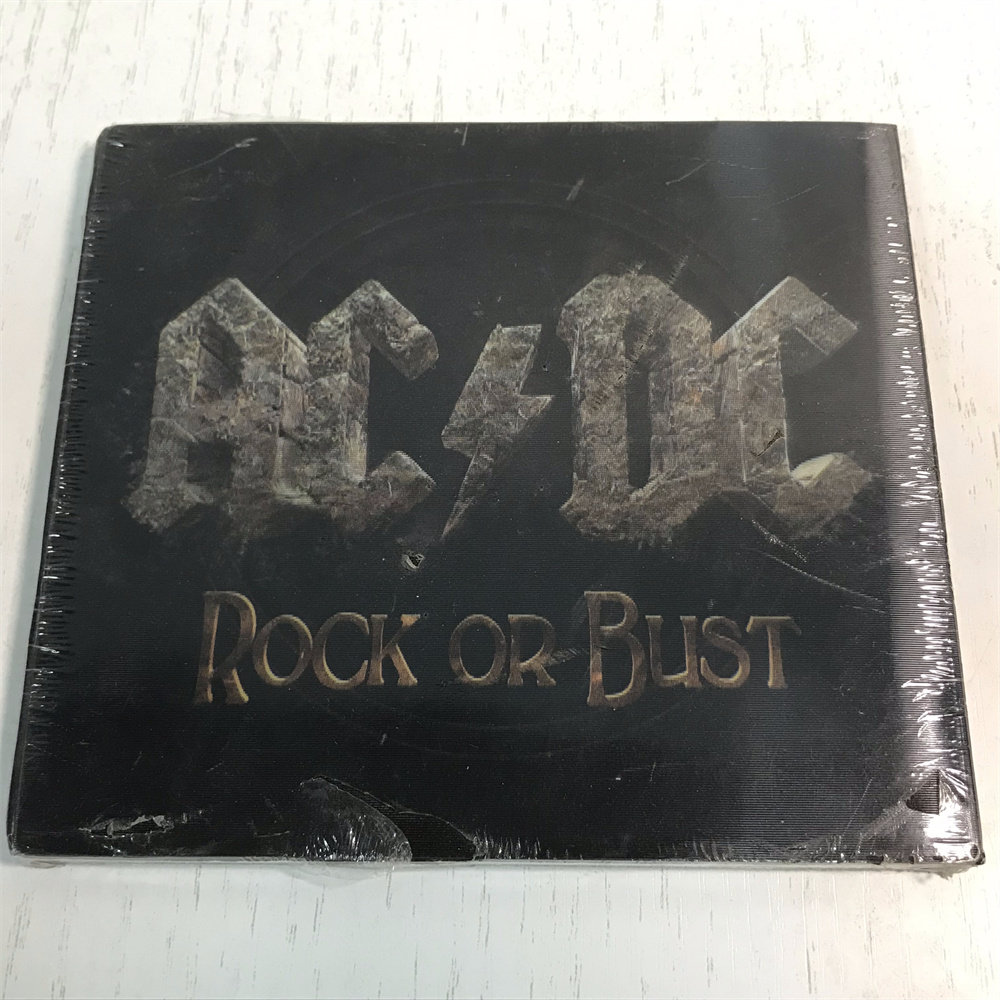 Диск с американской версией Rock AC/DC Rock or Bust нераспечатан Изображение 1