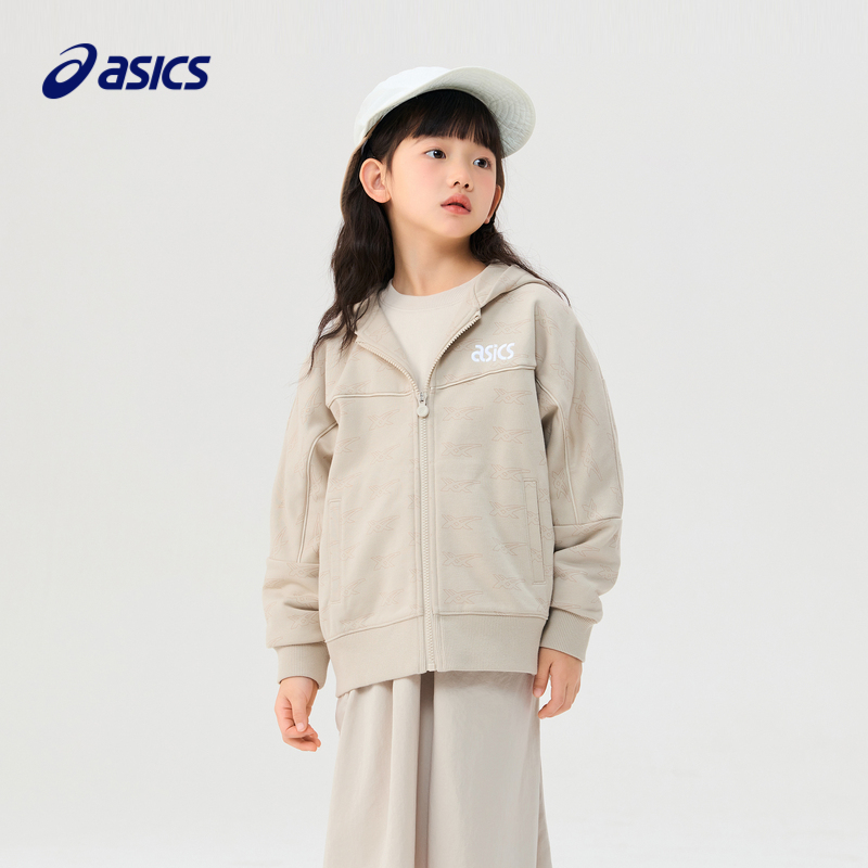 亚瑟士开衫针织连帽拉链童装