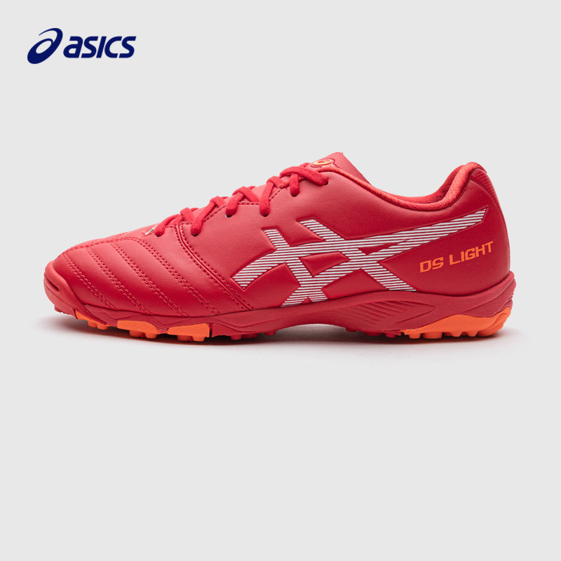 Asics/亚瑟士童鞋春季男女童新款训练碎钉足球运动鞋草坪装备