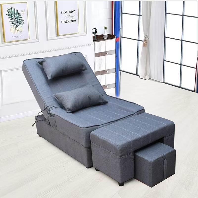 电动足疗沙发床足浴沙发美甲沙发按摩床洗浴桑拿洗脚大厅休息躺椅