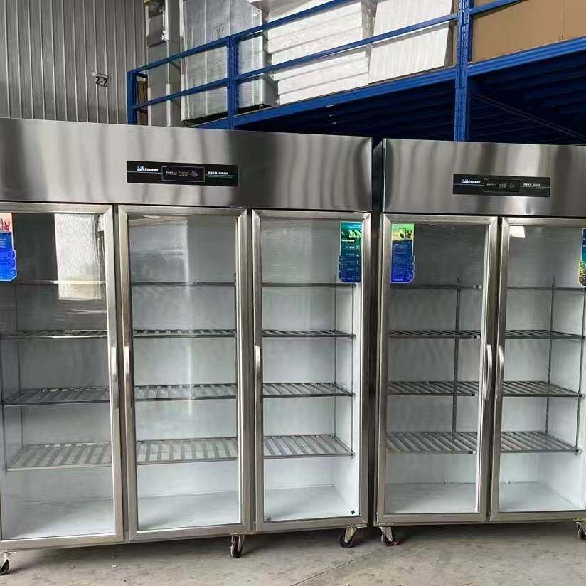 成都当日送达不锈钢双门三门冷藏柜串串水果蔬菜烧烤保鲜柜