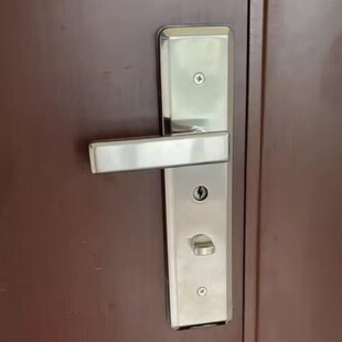 王力把手王力特能防盗门面板拉手圆孔单活老式通用型防盗门锁